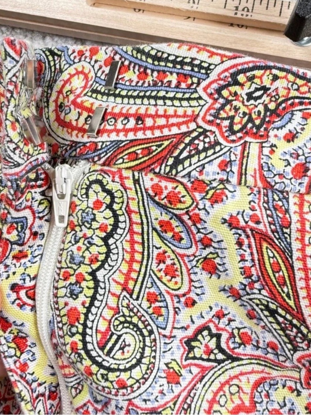 Talbots Signature Paisley Ankle Pants